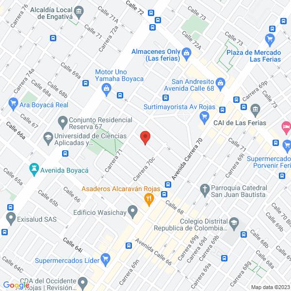Mapa de Compañia De Diseño Electronico Ltda.