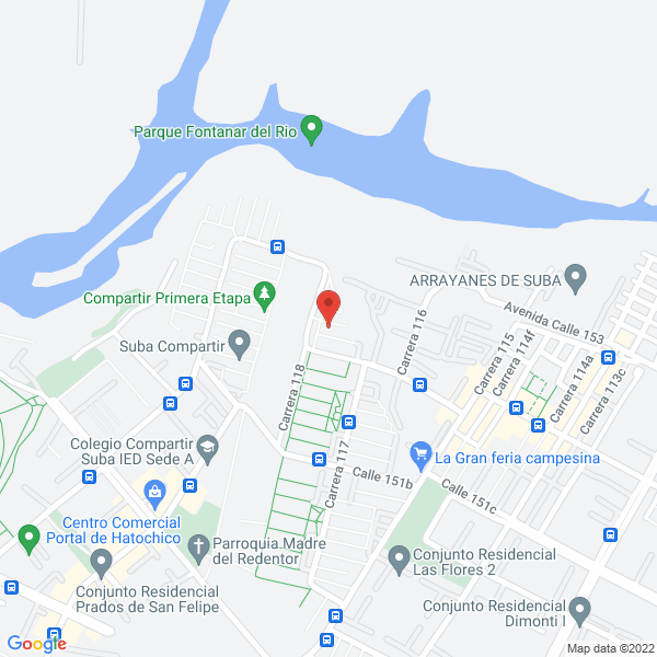 Mapa de Eventos Y Servicios G&M S.A.S.