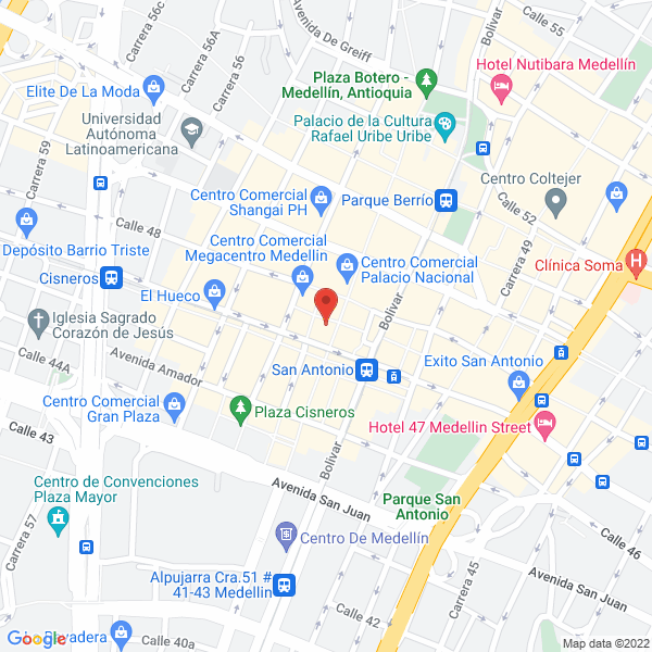 Map of Excursiones Turimar