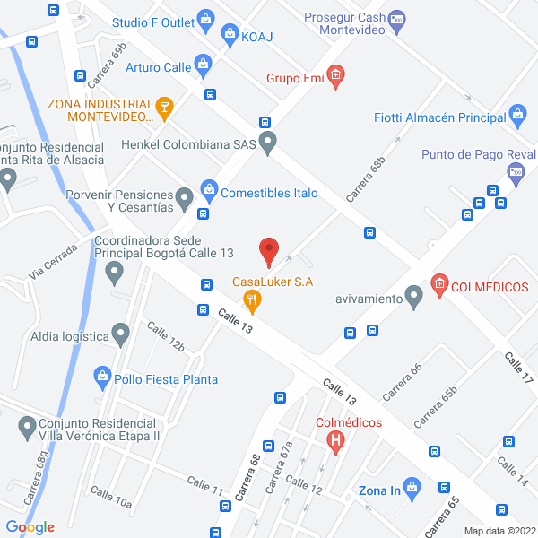 Mapa de Factores Y Mercadeo S.A.