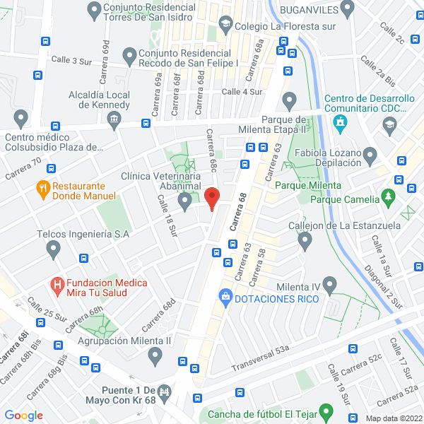 Mapa de Fernando Acosta Comunicación Visual
