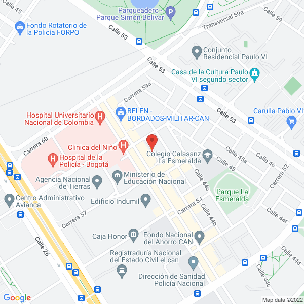Mapa de Financall Ltda.