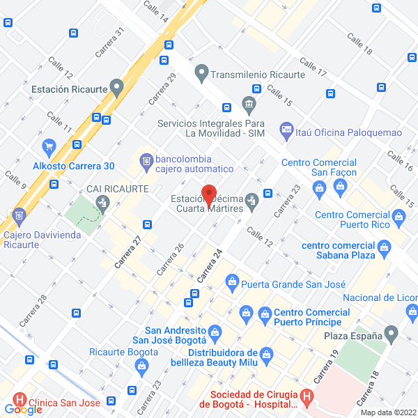Mapa de Ferreteria Don Julio