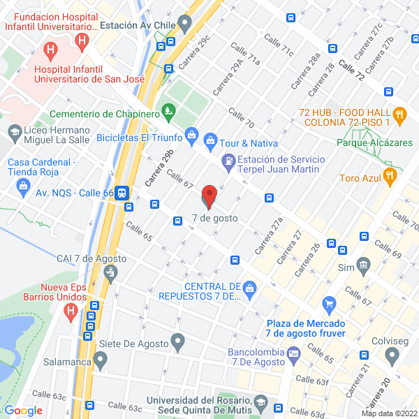 Mapa de Ferretería Lormicortes Ltda.