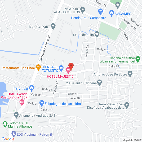 Map of Ferretería Mi Esfuerzo