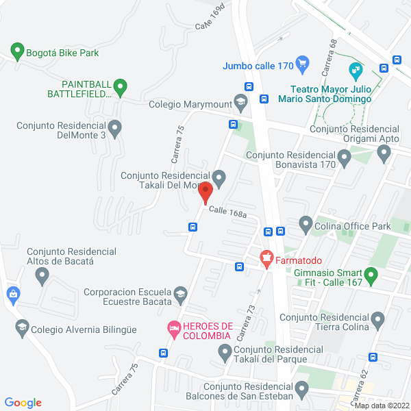 Mapa de Grupo Inversor G24 S.A.S.