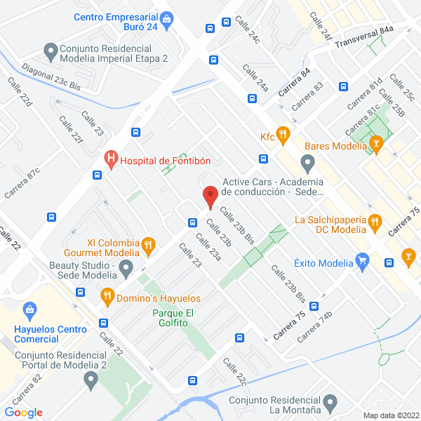 Mapa de Gimnasio San Bartolomé