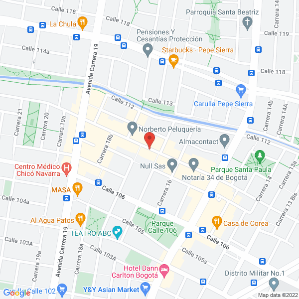 Mapa de Ginger S Boutique S.A.S.