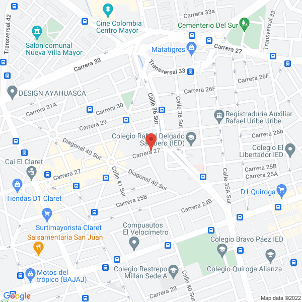 Mapa de Giorgio Cavaliere