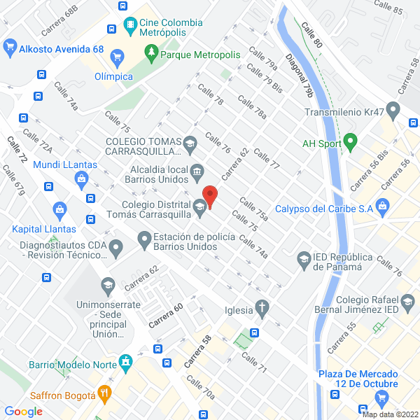 Mapa de Gipfel Colombia S.A.S