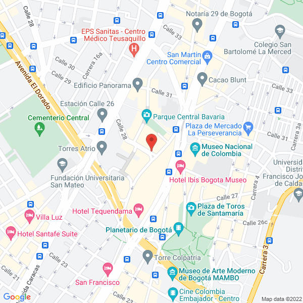 Mapa de Grille Pollo Y Parrilla