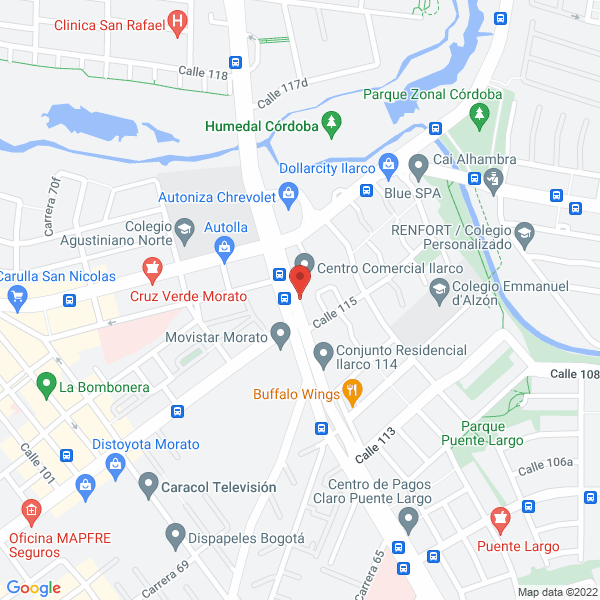 Mapa de Grupo C R Ltda.