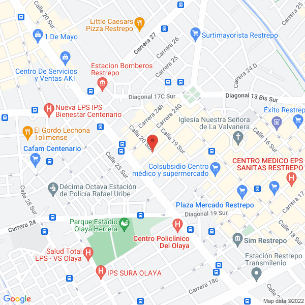 Mapa de Everes Gruop
