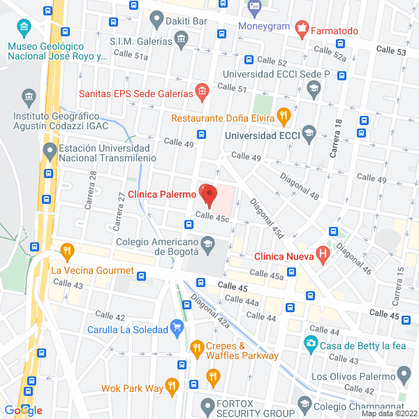 Mapa de Evolucia S.A.S.