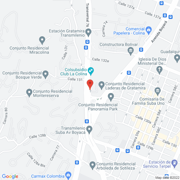 Mapa de Hadesys S.A.S.