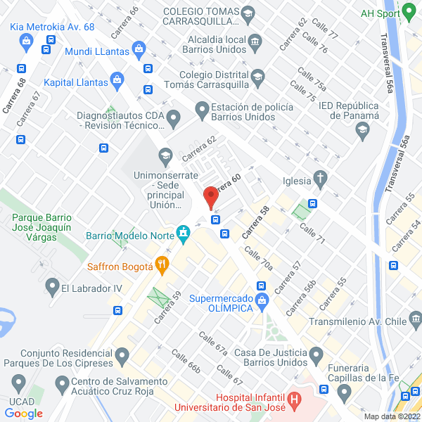 Mapa de Hag Servicios Publicitarios