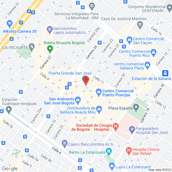 Mapa de Halkar Ltda.