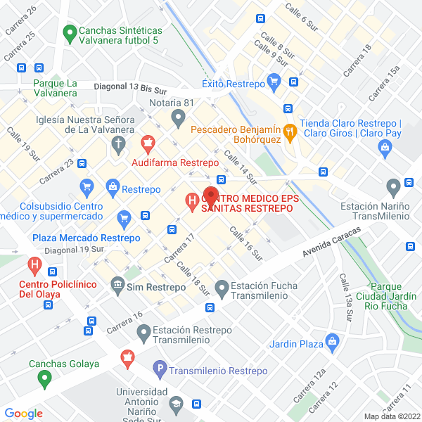 Mapa de Happy Fiestas