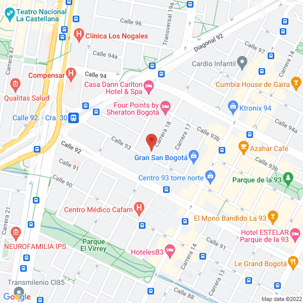 Mapa de Inspyra S.A.S.