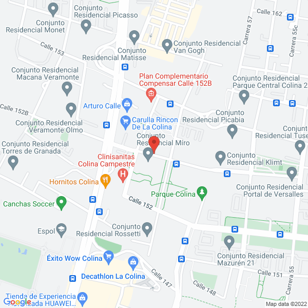 Mapa de Intechsys Ltda