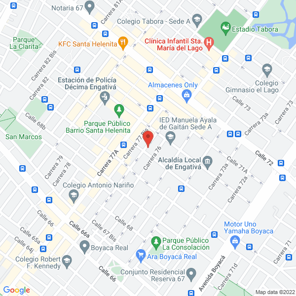 Mapa de Integración N S Transporte Y Logústica Ltda.