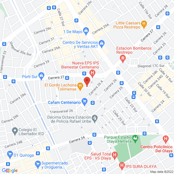 Mapa de Inteimper