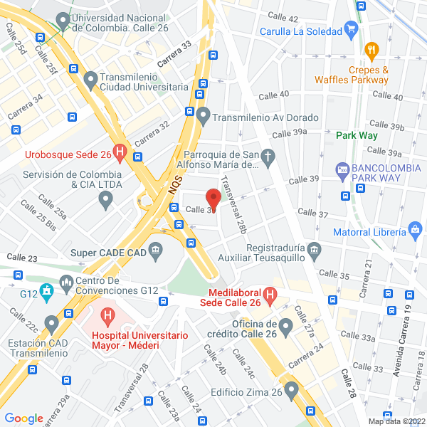 Mapa de Inter Grupo Empresarial Ltda.