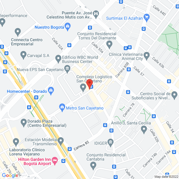 Mapa de Interamericana Vehiculos Comerciales S.A