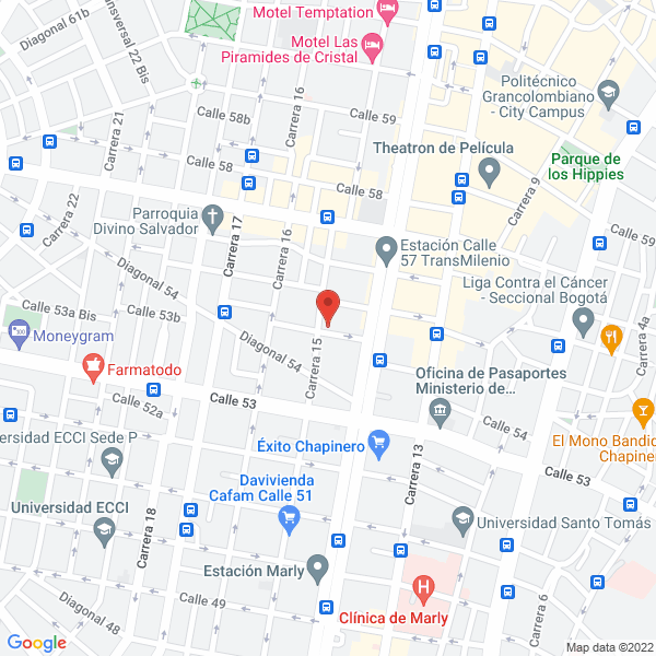 Mapa de House Of Artistic Entertainment
