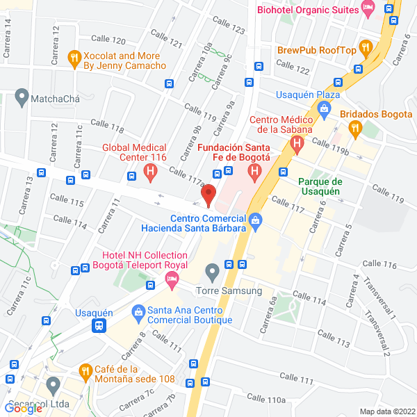 Mapa de Hugo Quijano Morales