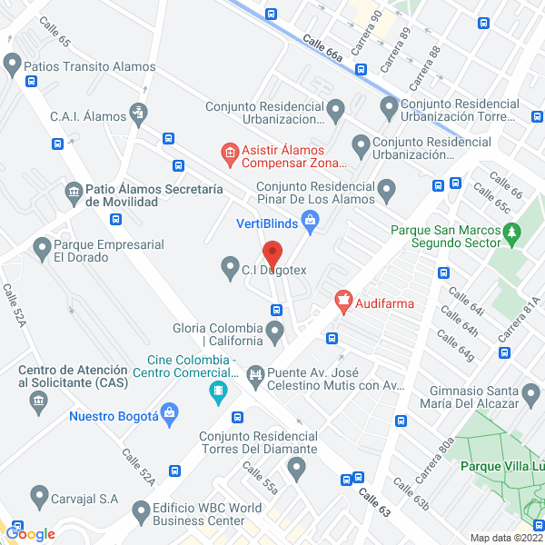Mapa de Human Outsourcing S.A.S.