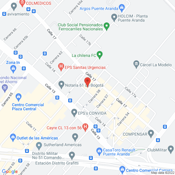 Mapa de Hydroil