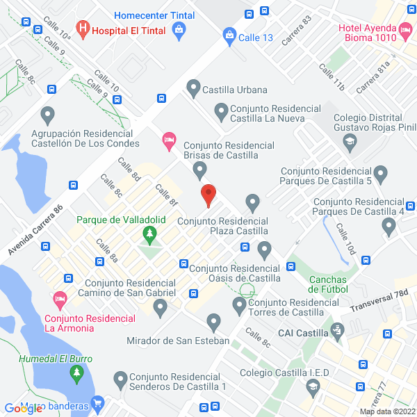 Mapa de Café Uno A