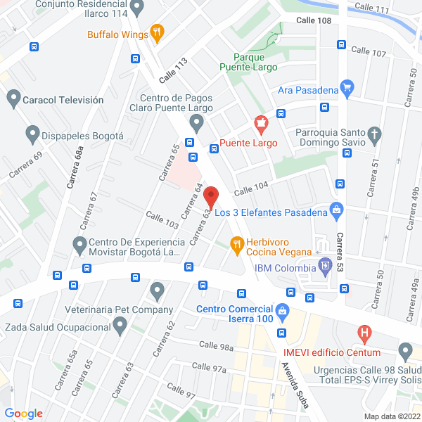 Mapa de Ibucom Ltda