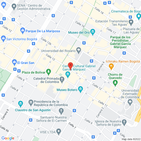 Mapa de Joyería El Cofre