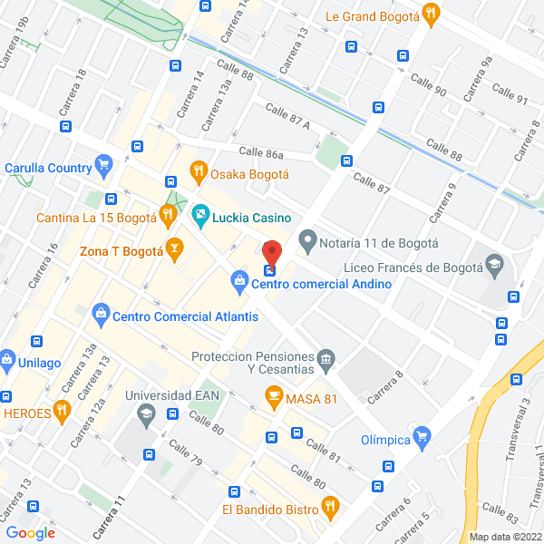 Mapa de Jpmorgan Corporación Financiera S.A.