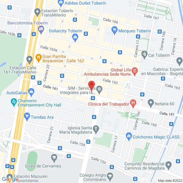 Mapa de Litoobras