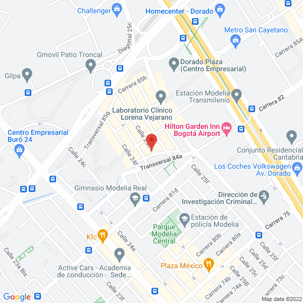 Mapa de Logústica S.A.S.