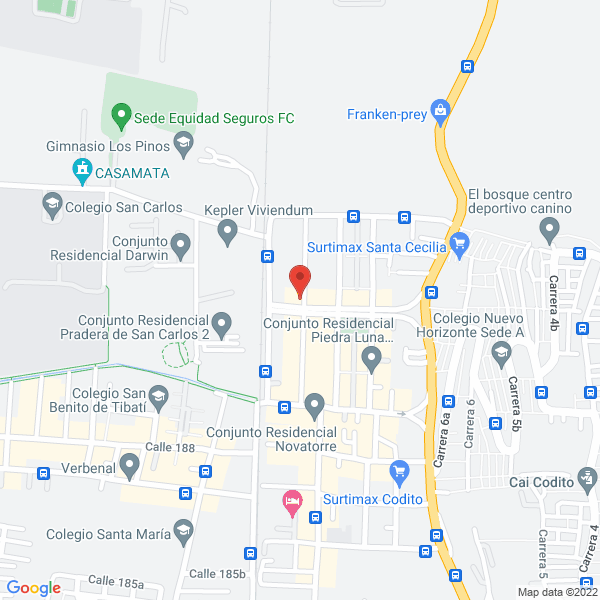 Mapa de Jd Consulting S.A.S.
