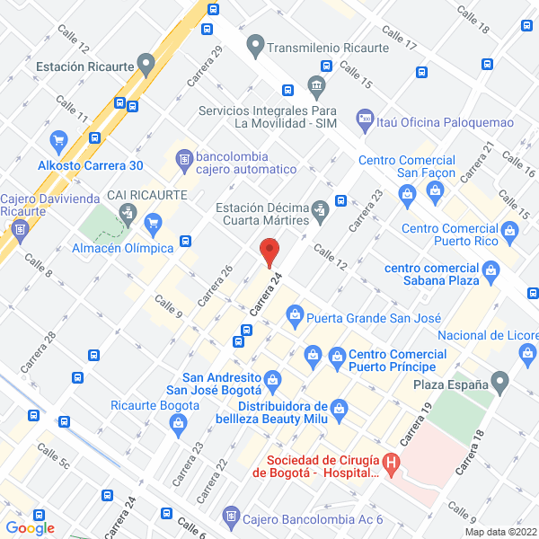 Mapa de Jelimeck Ltda.