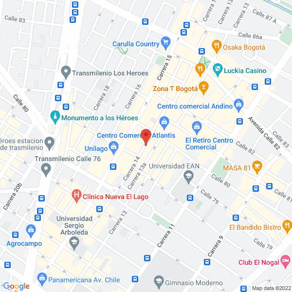 Mapa de Solo Vestidos