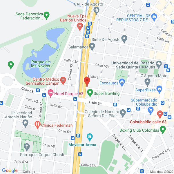 Mapa de La Casa Del Exhosto