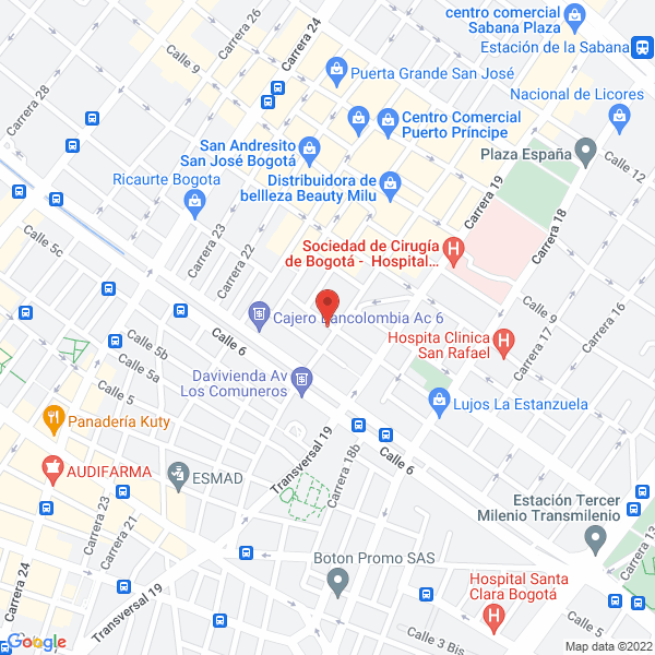 Mapa de Mecanizados Industriales Jc Ltda.