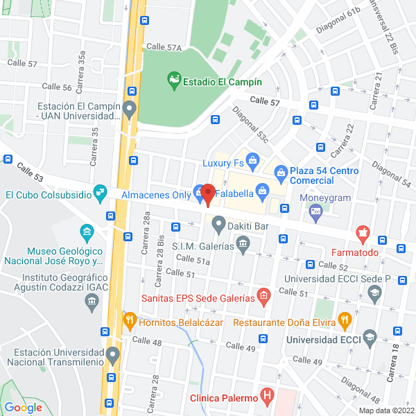Mapa de Mecatto Fast Food S.A.S.