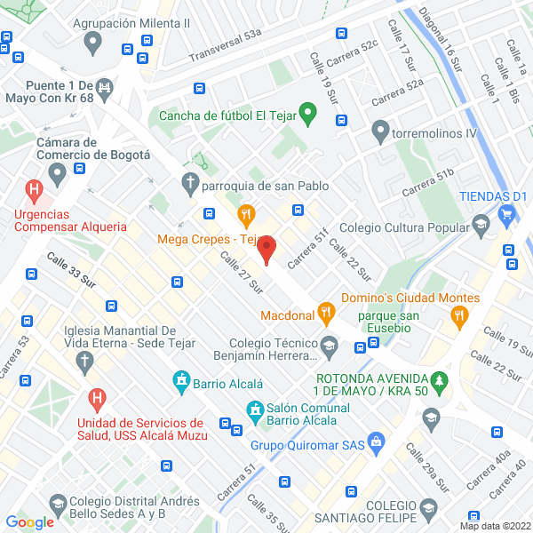 Mapa de Mc Muros Y Cielorasos