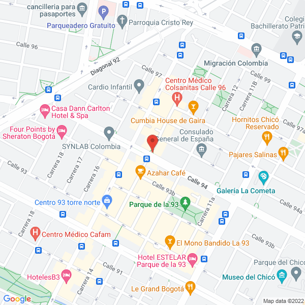 Mapa de Mc Y Cúa. S.C.A.