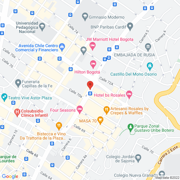 Mapa de Mckinsey & Co Colombia Inc.