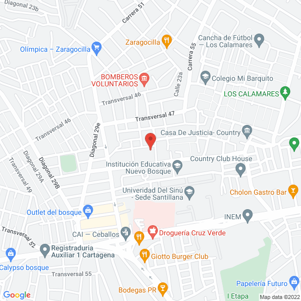 Map of Mecanizados Integrales S.A.S.