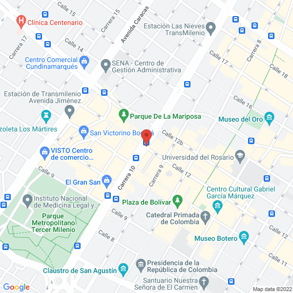 Mapa de Papelería La Roca