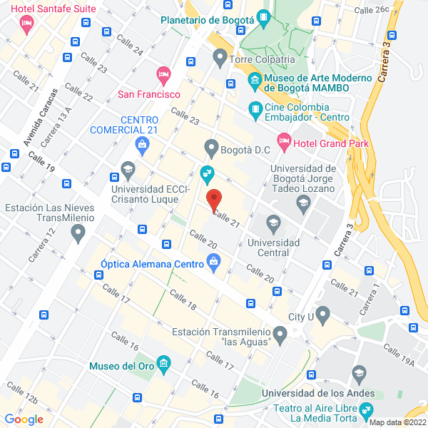 Mapa de Fotocopias Londrés